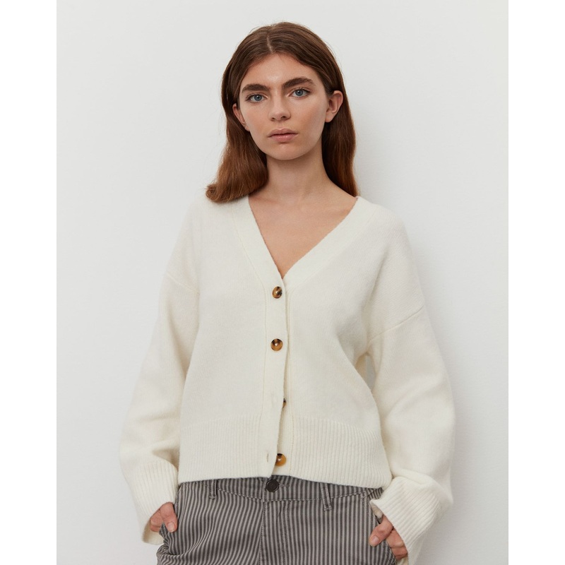 LEVASW CARDIGAN – Off white-XS & S & M & L & XL