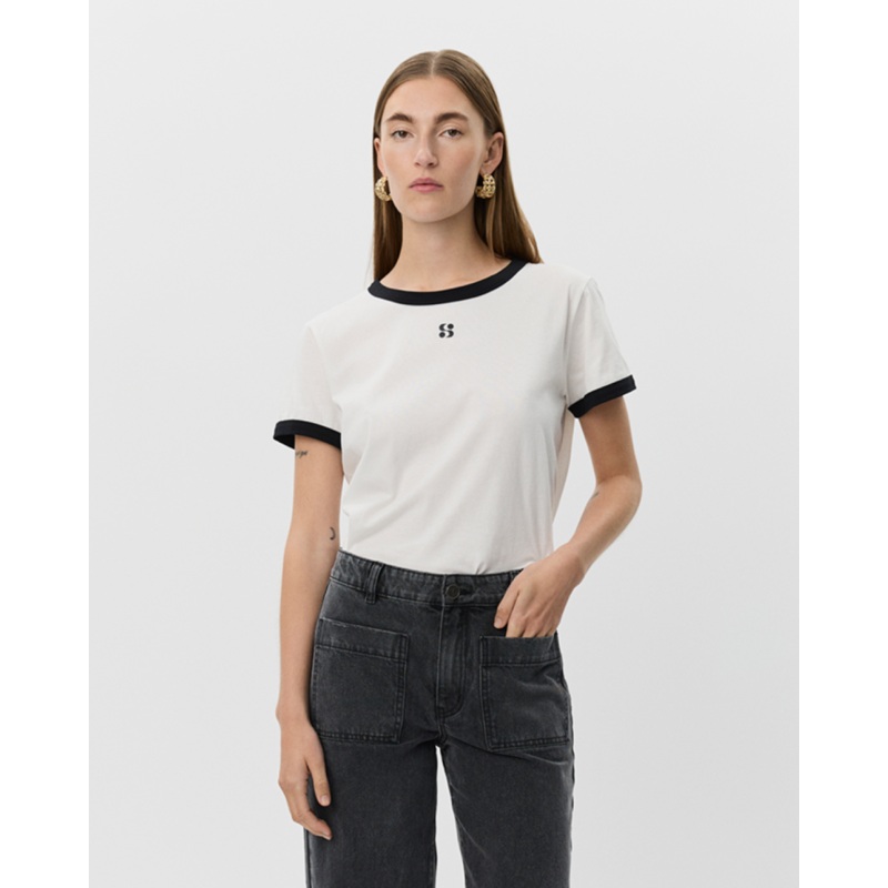 MAGGIESW T-SHIRT – Snow white-XS & S & M & L & XL