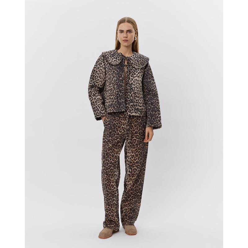 ABIGAILESW TROUSERS – Leopard-34 & 36 & 38 & 40 & 42