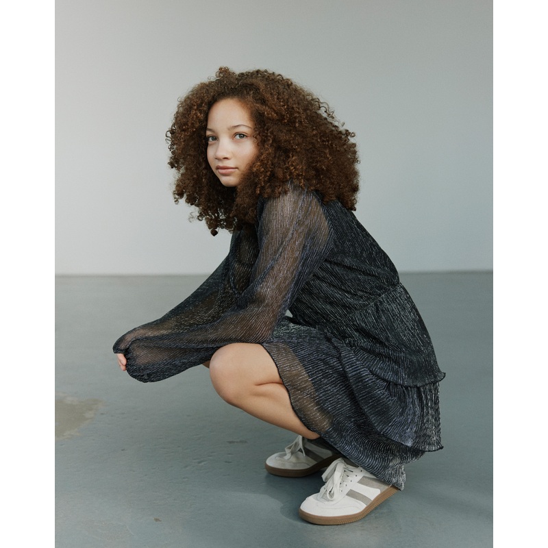 ALLISSY BLOUSE – Black-128 & 140 & 152 & 164 & 176