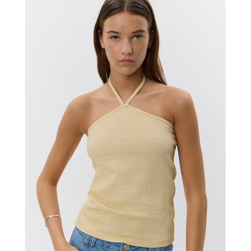 ANDREESW TOP – Light yellow-XS & S & M & L & XL