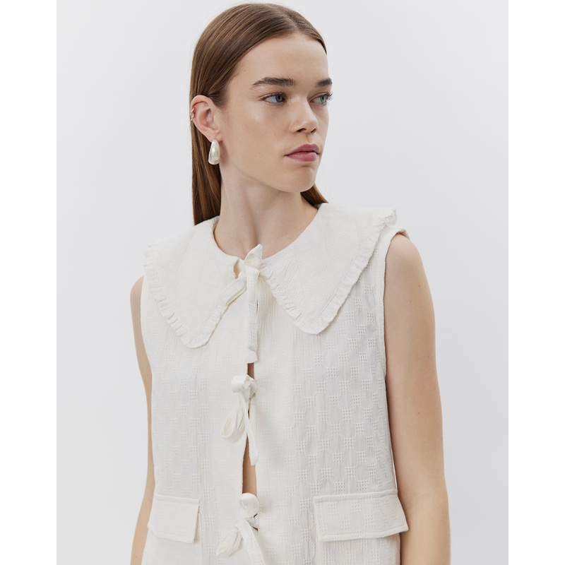 ANNIKASW VEST – Snow white-34 & 36 & 38 & 40 & 42