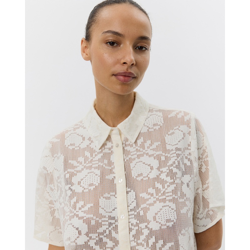 BEASW SHIRT – Off white-34 & 36 & 38 & 40 & 42