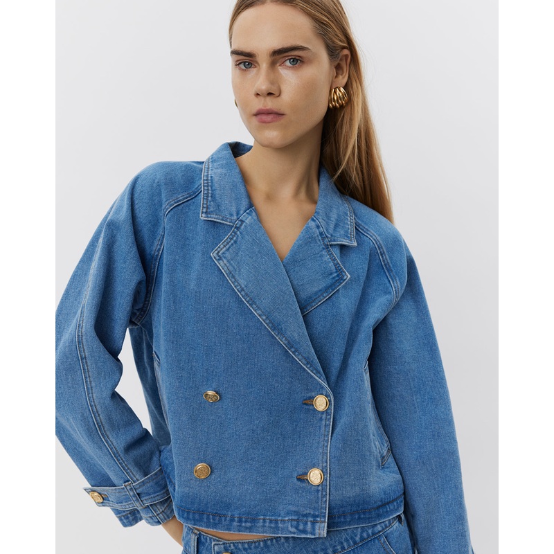 EUDORASW JACKET – Denim blue-34 & 36 & 38 & 40 & 42