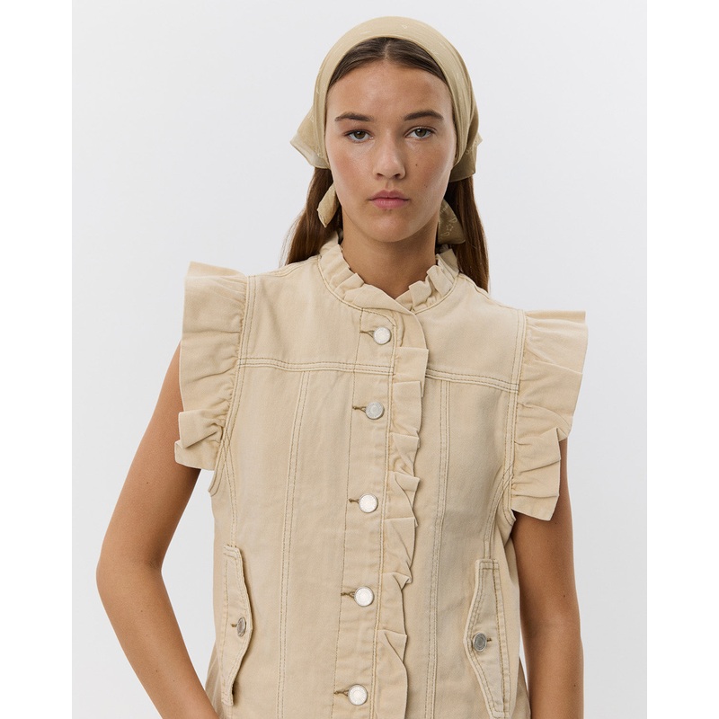 FARAHSW VEST – Warm Sand-34 & 36 & 38 & 40 & 42