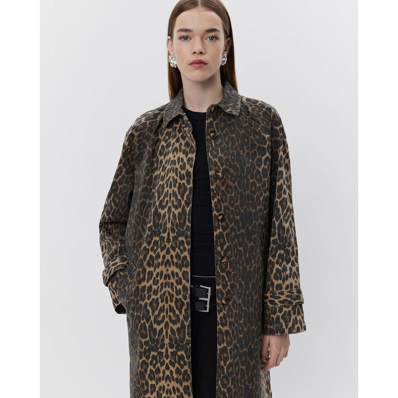 FILIPASW COAT – Light brown leopard