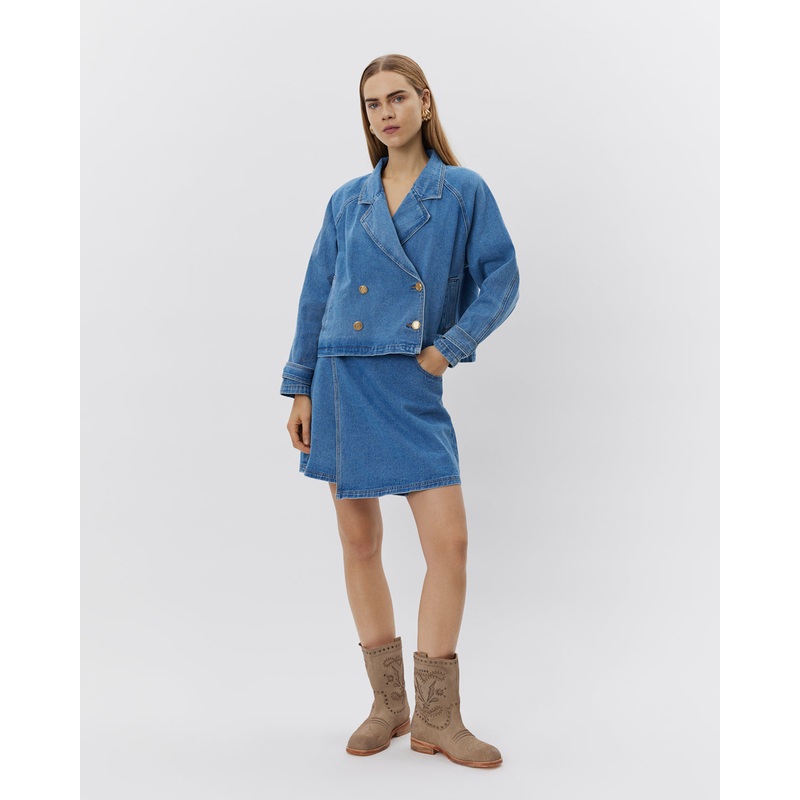 THINASW SKIRT – Denim blue-34 & 36 & 38 & 40 & 42