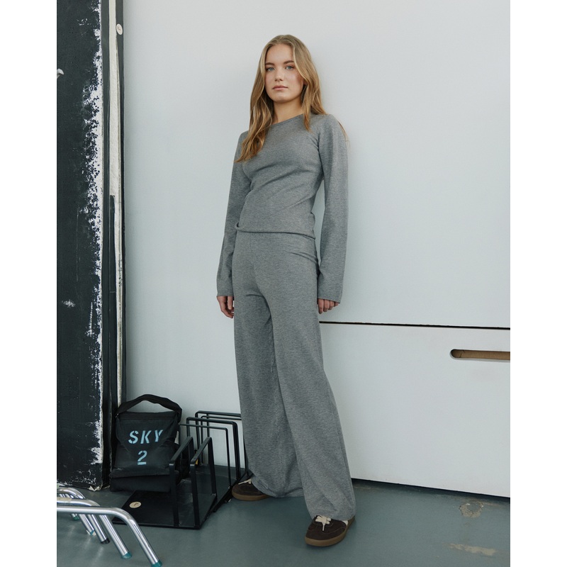 VULASY TROUSERS – Grey Melange