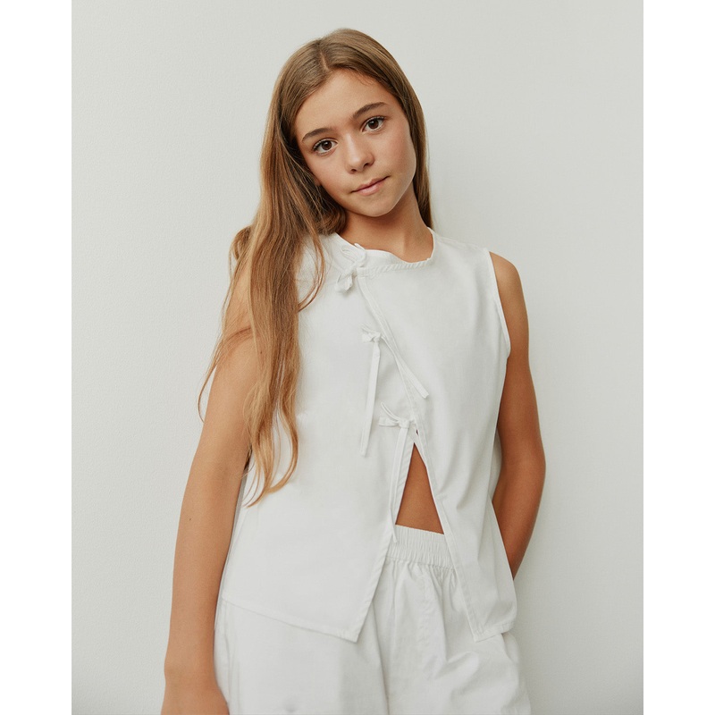 COMASY TOP – Snow white-128 & 140 & 152 & 164 & 176