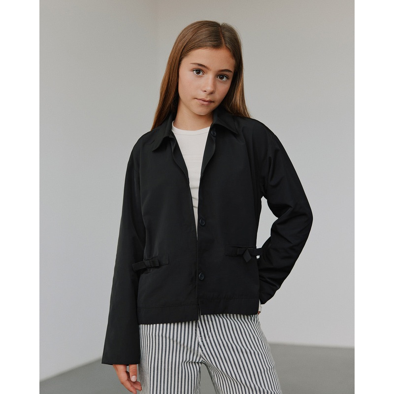 GEMSY JACKET – Black-128 & 140 & 152 & 164 & 176