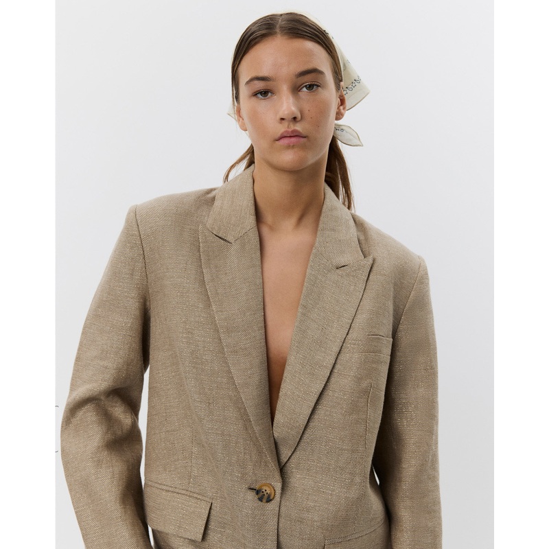 LOVELLESW BLAZER – Light brown