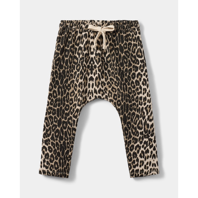 SARAHSB TROUSERS – Light brown leopard
