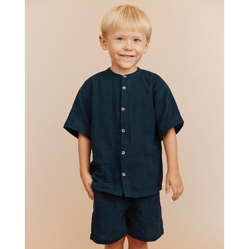 ADRIANSK SHIRT – Dark Blue-98 & 104 & 110 & 116 & 122 & 128