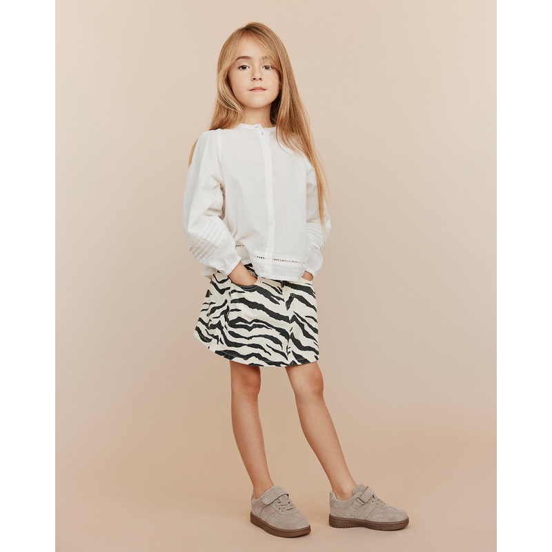 ANASK SKIRT – Zebra-98 & 104 & 110 & 116 & 122 & 128