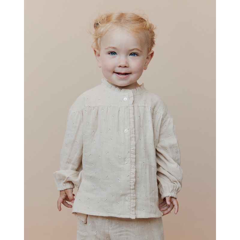 AYLINSB BLOUSE – Dark Sand-68 & 74 & 80 & 86 & 92 & 98