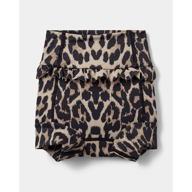 BETHSB SWIM PANTS – Light brown leopard