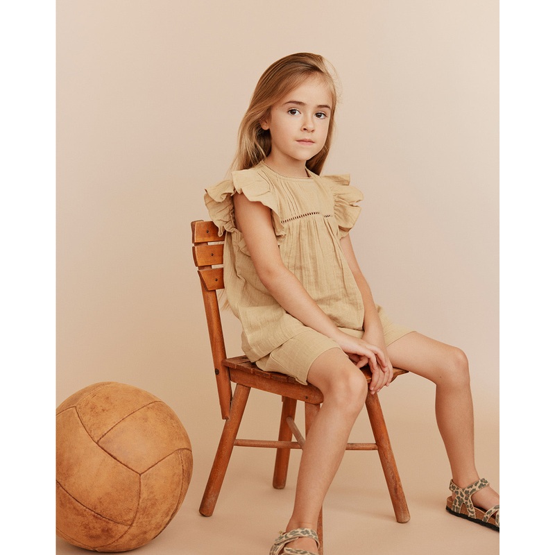 CORETTESK SHIRT – Soft Brown-98 & 104 & 110 & 116 & 122 & 128