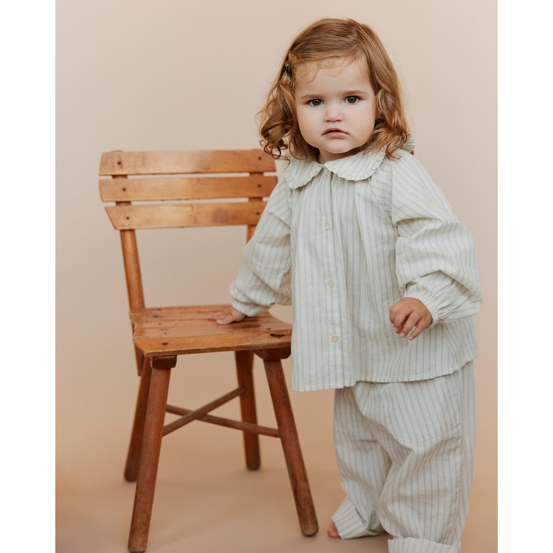 INELASB TROUSERS – Blue striped