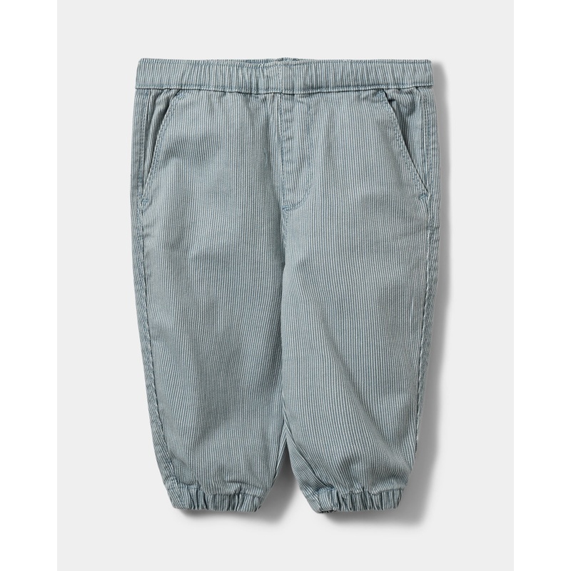 LAMOURSB TROUSERS – Blue denim Stripe