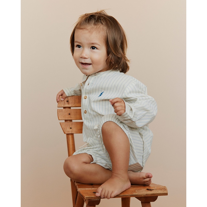 PRESTONSB SHIRT – Blue striped