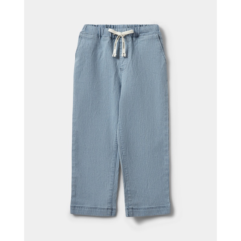 STORMSK TROUSERS – Blue denim Stripe