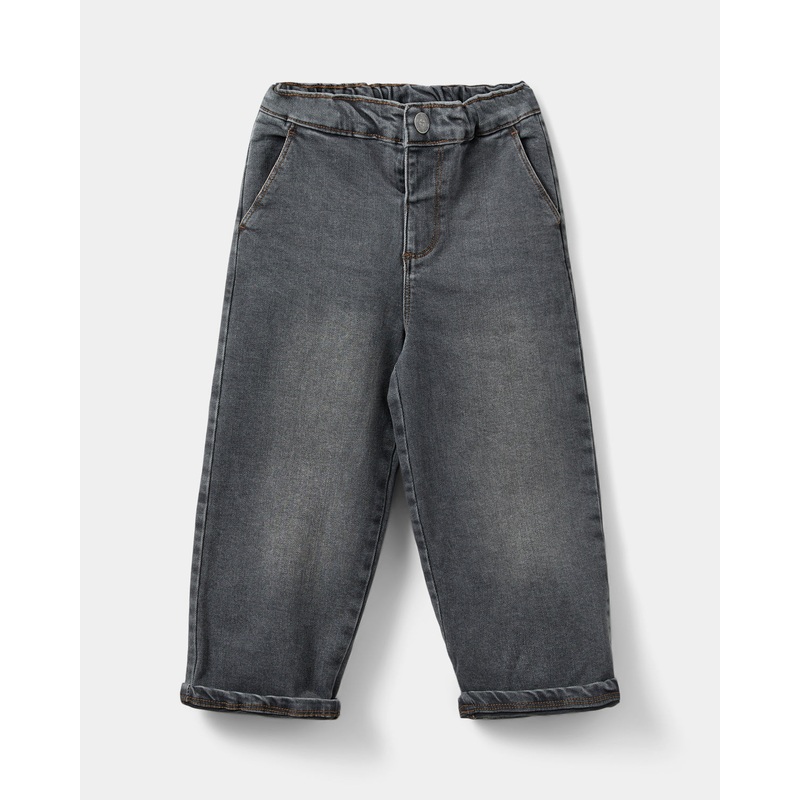 STORMSK TROUSERS – Grey Denim-98 & 104 & 110 & 116 & 122 & 128