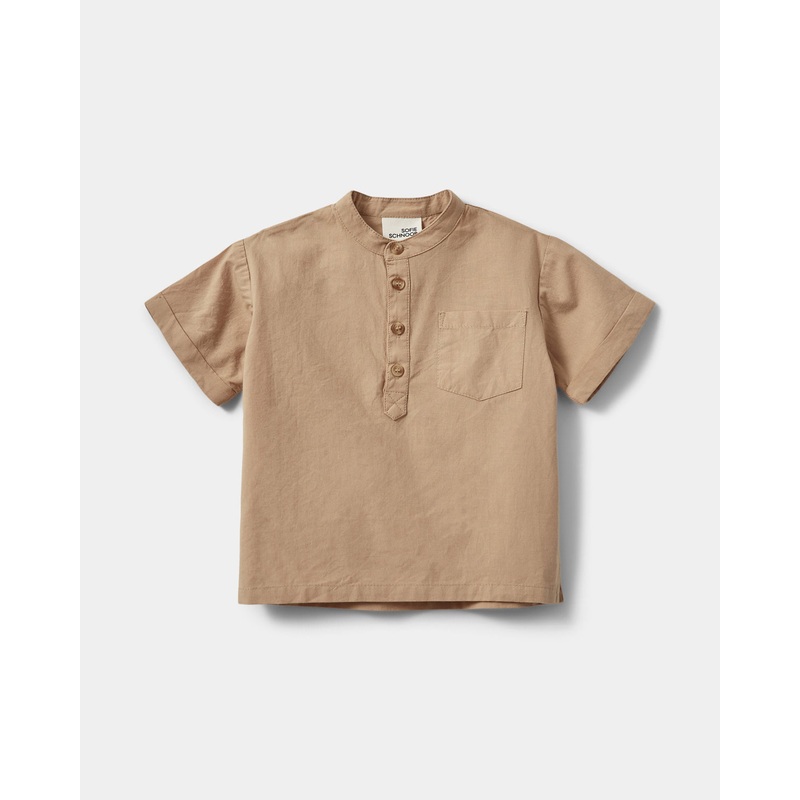 VIRGILSB SHIRT – Soft Brown-68 & 74 & 80 & 86 & 92 & 98