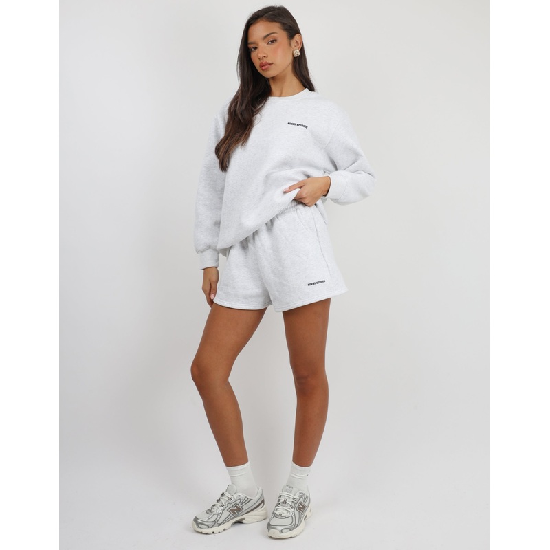 Winslow Simmi Studios Essentials Shorts in Pebble Grey