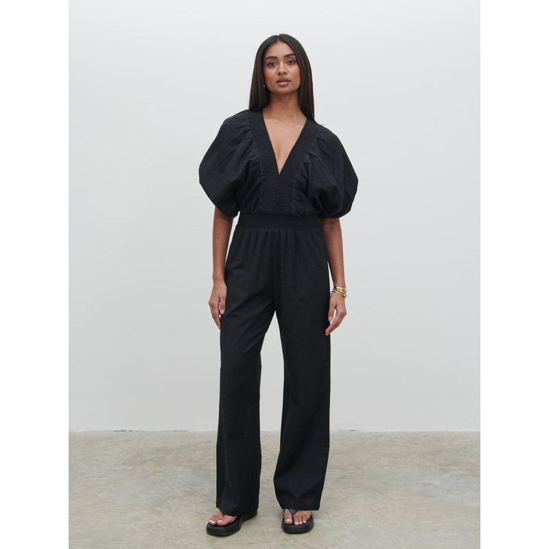 Bailey Cut Out Jumpsuit – Black