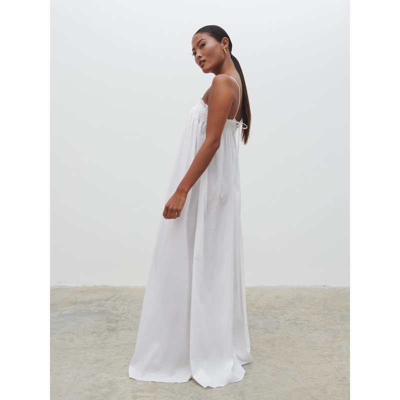 Ada Maxi Dress – White-6 & 8 & 10 & 12 & 14 & 16
