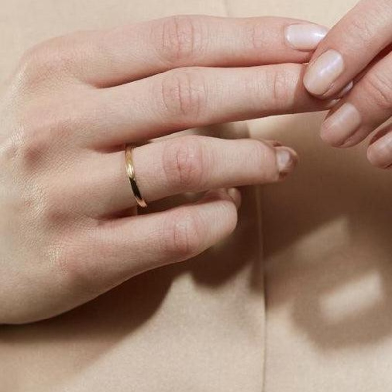 Edblad INFINITE Ring Hers-Steel & Gold-M(17.5mm) & L(18.5mm)