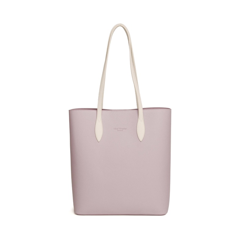 Alice Wheeler Tote Bag-Lavendar & Ivory