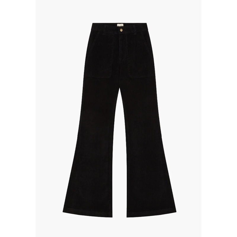 Wild Elisabeth Trousers-Noir-1 & 2 & 3