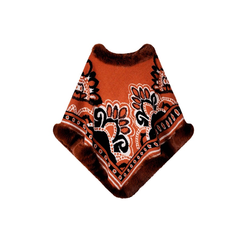 Wild Gonzalo Poncho-Rouge-One size