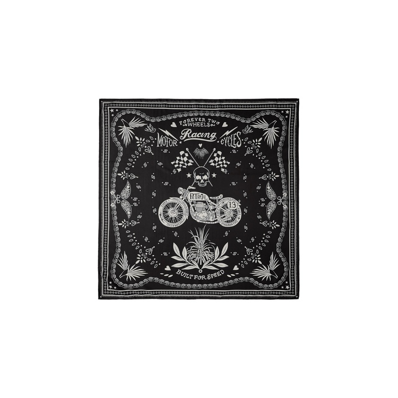 Wild Mini Bandana-Noir