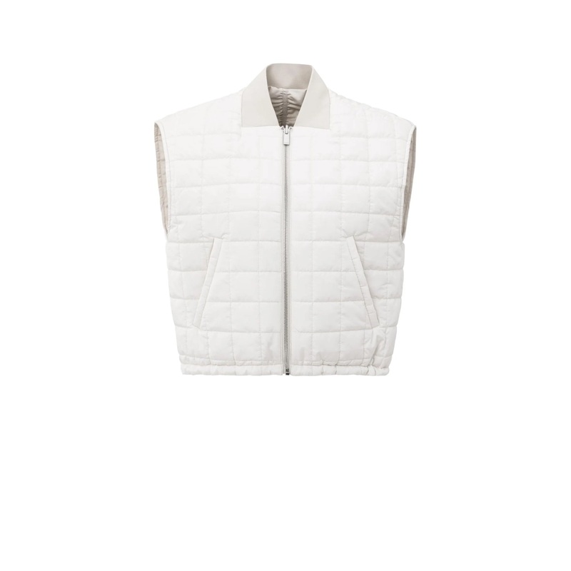 YAYA 02-021005-508 Reversible Padded Bodywarmer with Zip Closure