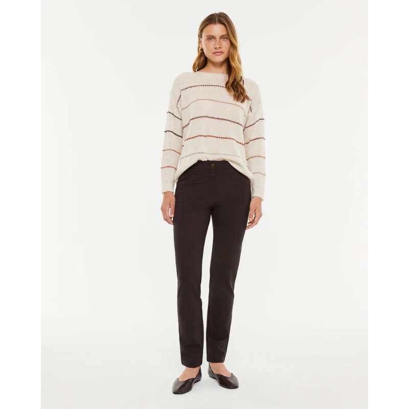 Paz Torras Straight Leg Trousers in Roma Knit