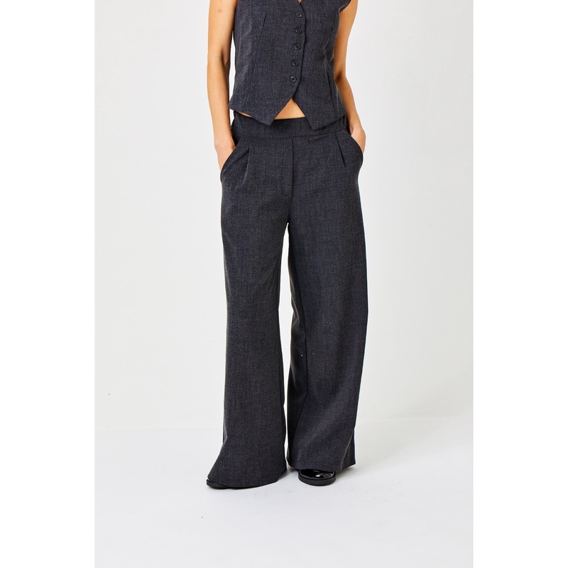 Suzy D JOANA PLAIN Flared Trousers