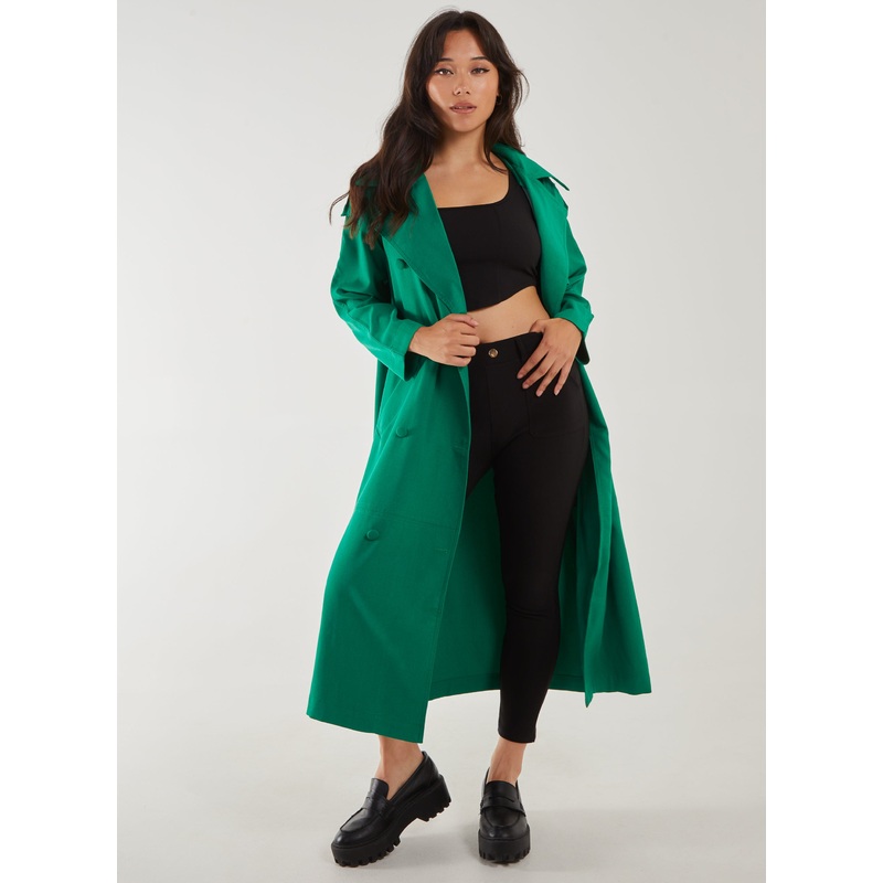 Ponte Pocket Slim Fit Trousers