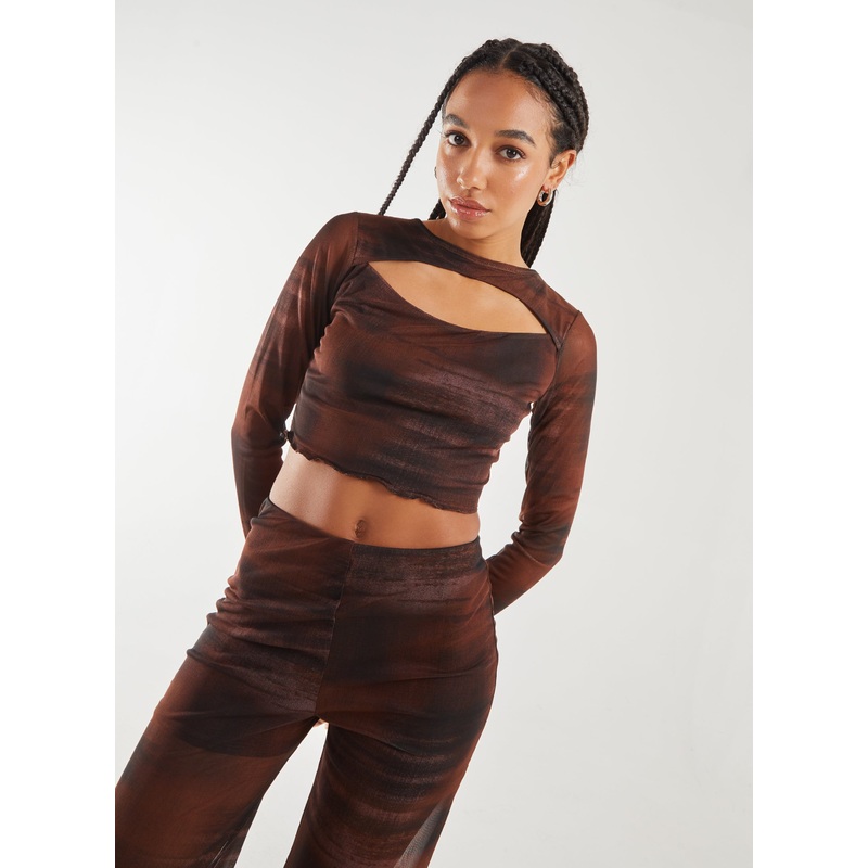 Saturn Long Sleeve Letterbox Top