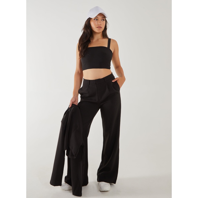 Tailored Bralette-S & M & L-BLACK