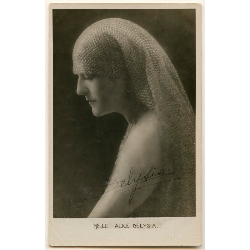 Alice Delysia Greetings Card