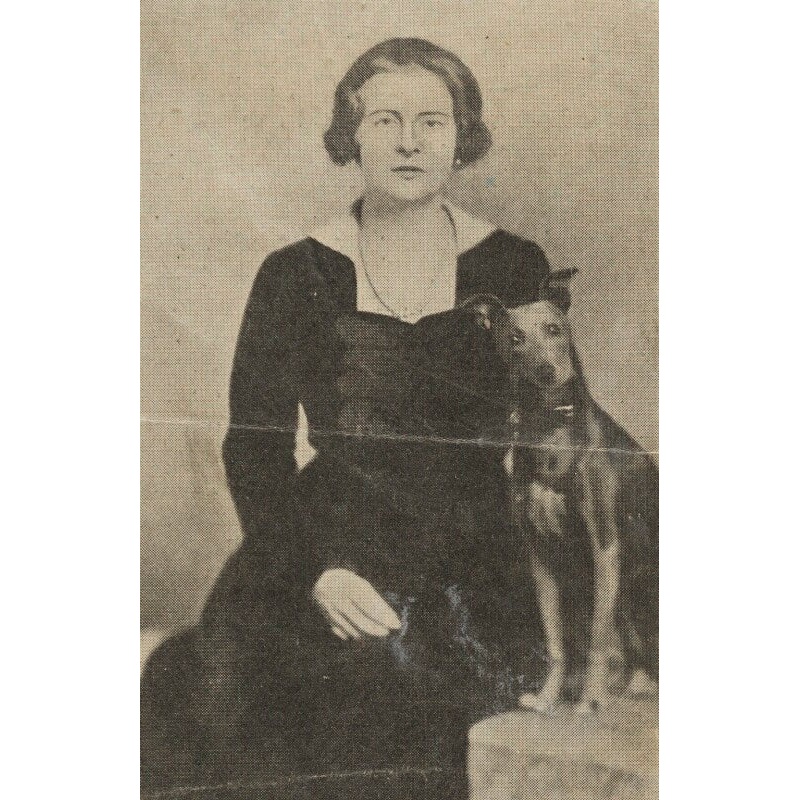 Baroness Catherine d’Erlanger Greetings Card