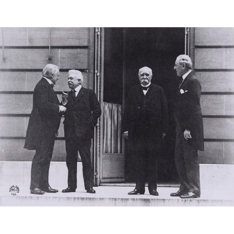 Council of Four, Paris Peace Conference Greetings Card