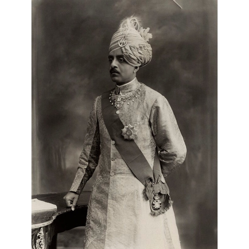 Sir Sri Kanthirava Narasimharaja Wadiyar Bahadur, Yuvaraja of Mysore Greetings Card