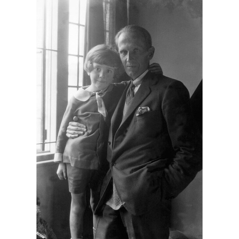 A.A. Milne; Christopher Robin Milne Greetings Card