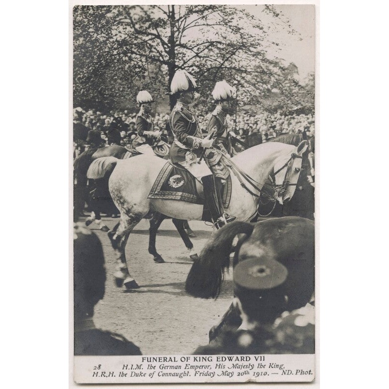 ‘Funeral of King Edward VII’ Greetings Card