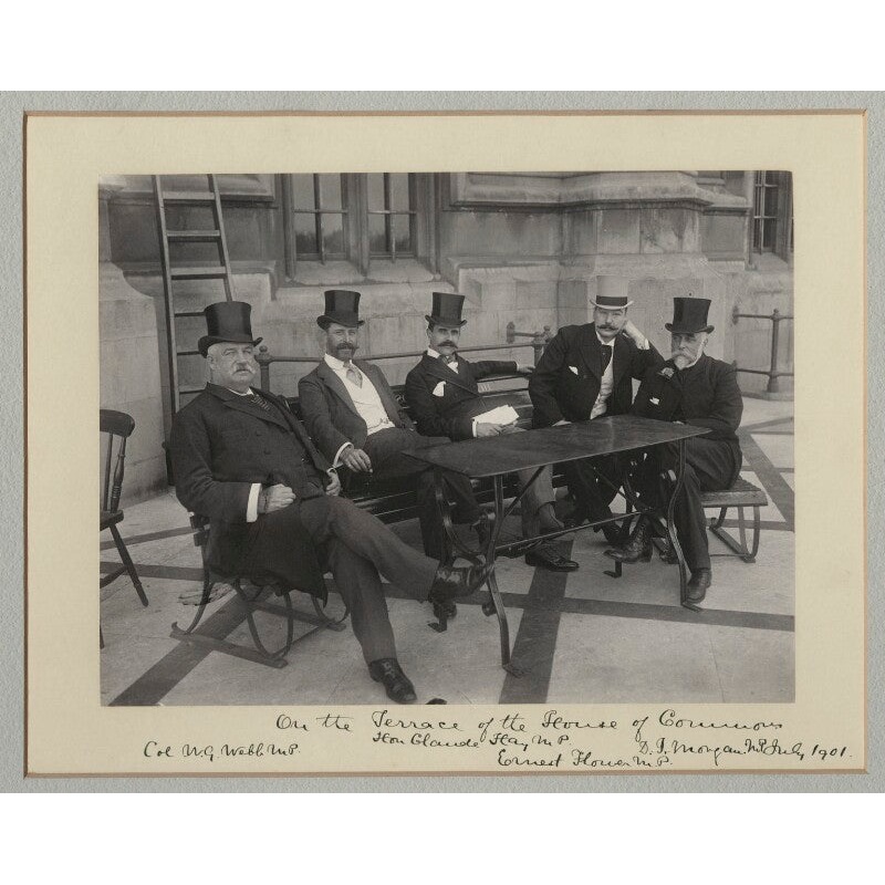 ‘On the Terrace of the House of Commons’ Greetings Card
