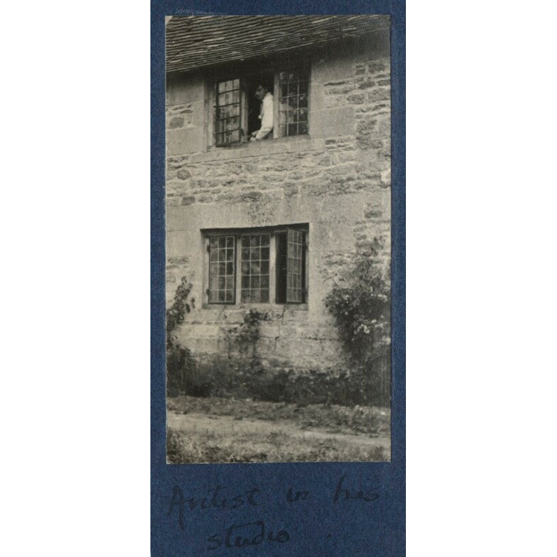 ‘Artist in his studio’ (Mark Gertler) Greetings Card