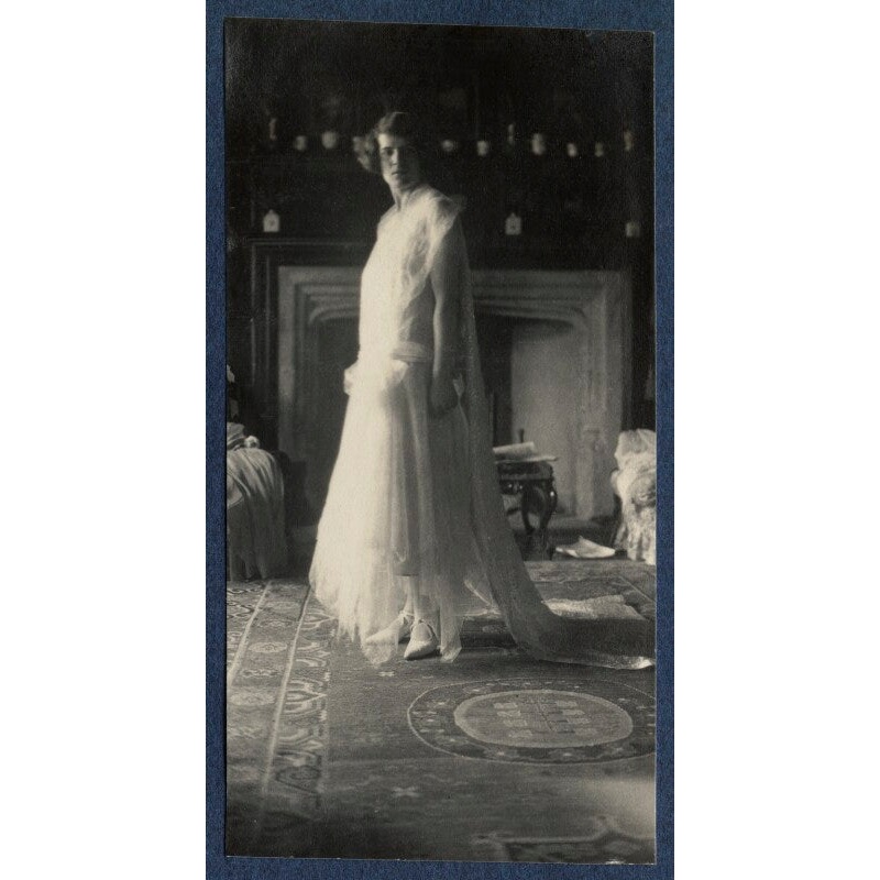 ‘Me in Court Dress’ (Julian Vinogradoff (ne Morrell)) Greetings Card